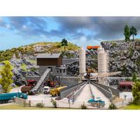 Faller 222228 Concrete Mixing Unit with Gravel Loading Silo - Track Gauge N