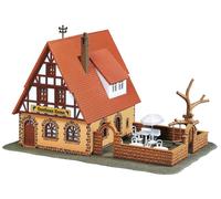 FALLER Gasthaus Zur Krone Modellbausatz mit 42 Einzelteilen 167 x 105 x 100 mm I