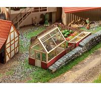 Faller FA180305 Gewächshaus Modellbausatz, Zubehör, Mehrfarbig, One Size
