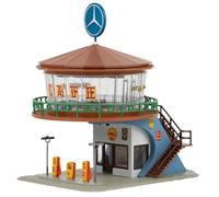 Faller (B-214 Car Service Area Classic Kit III FA109214 HO Gauge