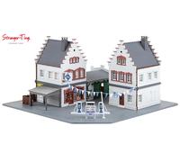 Faller Hesselbach Filling Station Kit III , HO Scale