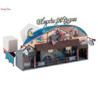 Faller Hexn Wippn Revolving House w/Motor Fairground Kit IV , HO Scale