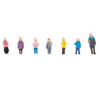 Faller 151648 Childrens Christmas Choir (7) Figure Set HO