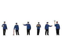 Faller Station Staff (6) Figure Set FA151623 HO Gauge