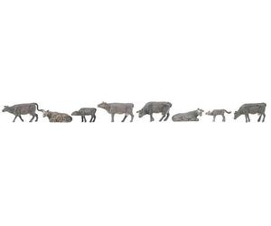 Faller HO/OO Gauge Animal Figure Sets - Farm & Wild Animals