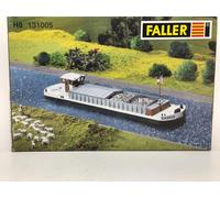 FALLER HO OO SCALE 131006 RIVER CARGO BOAT WITH CABIN KIT + BOXED SHOP STOCK