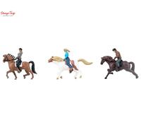 Faller Horses & Riders (3) Figure Set HO Gauge 151746