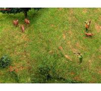 Faller 151702 Hunters (2) Deer (3) & Dog (1) Figure Set