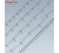 Faller 180432 Iron Fence with Concrete Posts Kit 4m Wire 80 Posts I