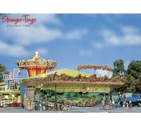 Faller Jungle Train Roundabout Fairground Kit with 1:87 Scale, HO Scale