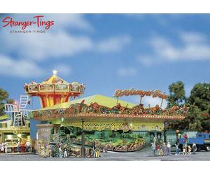 Faller Jungle Train Roundabout Fairground Kit with 1:87 Scale, HO Scale
