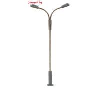 Faller Double Neck Curved Arm Modern LED Street Lamp N Gauge 272221