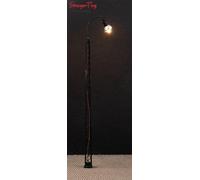 Faller LED Single Arm Lattice Mast Yard Lamp 145mm , HO Scale
