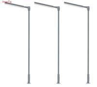 Faller LED Straight Arm Street Light Cool White 95mm (3) , HO Scale