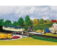 Faller 222173 Level Crossing with Gatekeepers Hut Kit II