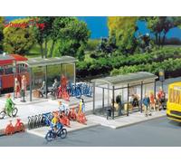 Faller 180553 Modern Bus Stops Kit VI