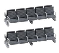 Faller Modern Platform 10 Seat Benches (2) V FA180867 HO Gauge