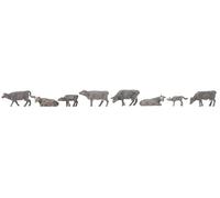 Farm & Wild Animals Figure Sets HO/OO Gauge Faller