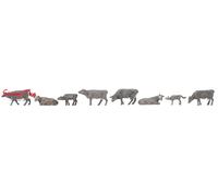 Faller 151905 Mountainous Cows (8) Figure Set
