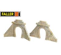 Faller N 272575 2 tunnel portals 1-track NEW+OP