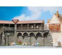 FALLER Old Town Wall Model Kit I HO Gauge 130404
