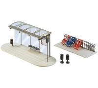 Faller 180553 Modern Bus Stops Kit VI