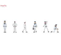 Faller Sailors (6) Figure Set1:160 Scale, N Scale