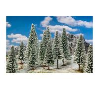 FALLER Snow Covered Fir Trees (18) HO Gauge Scenics 181580