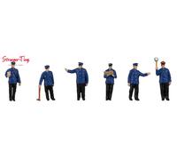 Faller Station Staff (6) Figure Set FA151623 HO Gauge