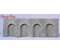 Faller 170838 Stone Ashlars Round Arch Arcades Decorative Sheet