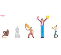 Faller Street Artists Figure Set , HO Scale
