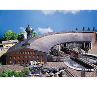 Faller Two Road Roundhouse Building Kit I N Gauge 222118