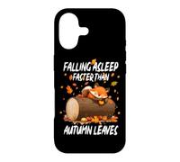 FALLING ASLEEP FASTER THAN AUTUMN LEAVES Case for iPhone 17