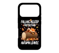 FALLING ASLEEP FASTER THAN AUTUMN LEAVES Case for iPhone 17 Pro