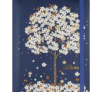 Falling Blossoms Address Book - Large