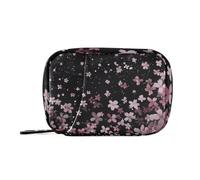 Falling Cherry Blossoms Daily Tablet Pill Organiser Weekly Pill Box 7 Day Travel Small for Medicine Vitamin Supplement