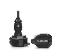 Falling Crash Protector For Honda GROM MSX125 Motorcycle Falling Protection Frame Slider Fairing Guard Anti Crash Pad Protector Upgrade accessories(A-Black)