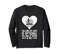 Falling in Love Optional Scaffolder Scaffold Worker Long Sleeve T-Shirt