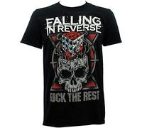 Falling in Reverse Band Fuck The Rest Slim Fit Men's T-Shirt Black