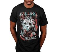 Falling in Reverse Spill My Blood Band Fan Merch Hardcore T Shirt Graphic Top Printed Tee Mens Shirt Black