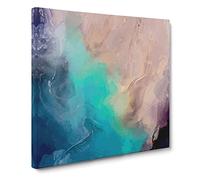 Falling into Bliss Canvas Print | Gallery Wrapped 30mm Frame Wall Art | 20x20 inches | Ready to Hang | Abstract Picture | Living Room Bedroom Lounge Office