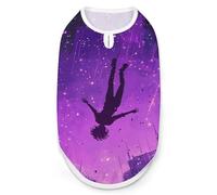 Falling Into The Real World Dog And Cat Clothes Pet Summer Sleeveless T Shirt Basic Vest S