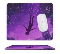 Falling Into The Real World Fashion Mouse Mat Pad Slim Anti-Slip Office Desk Accessories