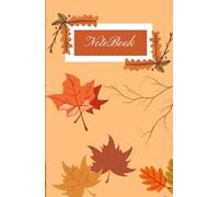 Falling Leaves : Hardcover Composition Notebook