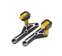 Falling Protection Frame Slider Fairing For Ducati X For Diavel/S 16-18 For Diavel 1260 1200s For Xdiavel 19-22 Guard Crash Pad Protector Side Panel Frame Guard(Gold)