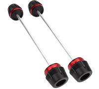 Falling Protection Frame Slider Fit For CB 1000 HORNET CB1000 Hornet SP 2025 Motor Exhaust Frame Sliders Crash Pad Wheel Fork Axle Protector(Front Rear Red)