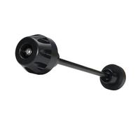 Falling Protection Frame Slider Fit For Ducati MONSTER 696 2008-2014 Motorbike Front Rear Axle Fork Crash Slider Wheel Protector(Front BLACK)