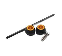 Falling Protection Frame Slider Fit For Ducati MONSTER S4R S4 R 2003-2008 Motorcycle Front And Rear Axle Wheel Protector Anti-collision Slider(Front wheel Gold)