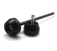 Falling Protection Frame Slider Fit For Ducati MONSTER S4R S4 R 2003-2008 Motorcycle Front And Rear Axle Wheel Protector Anti-collision Slider(Rear wheel Black)