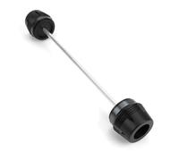 Falling Protection Motorbike Front Wheel Axle Fork Slider Anti-Crash Protector Falling Protection For KAWASAKI For NINJA1000 For NINJA650 For Z1000SX Frame Sliders Protector(Titanium)